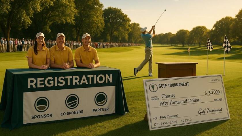 charity golf tournaments fundraising strategy