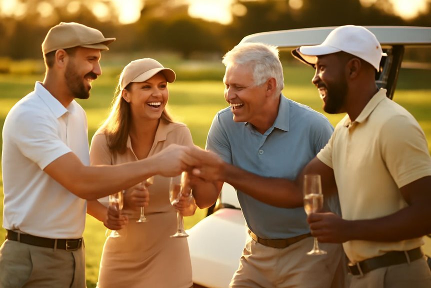 competitive golfers gain advantage