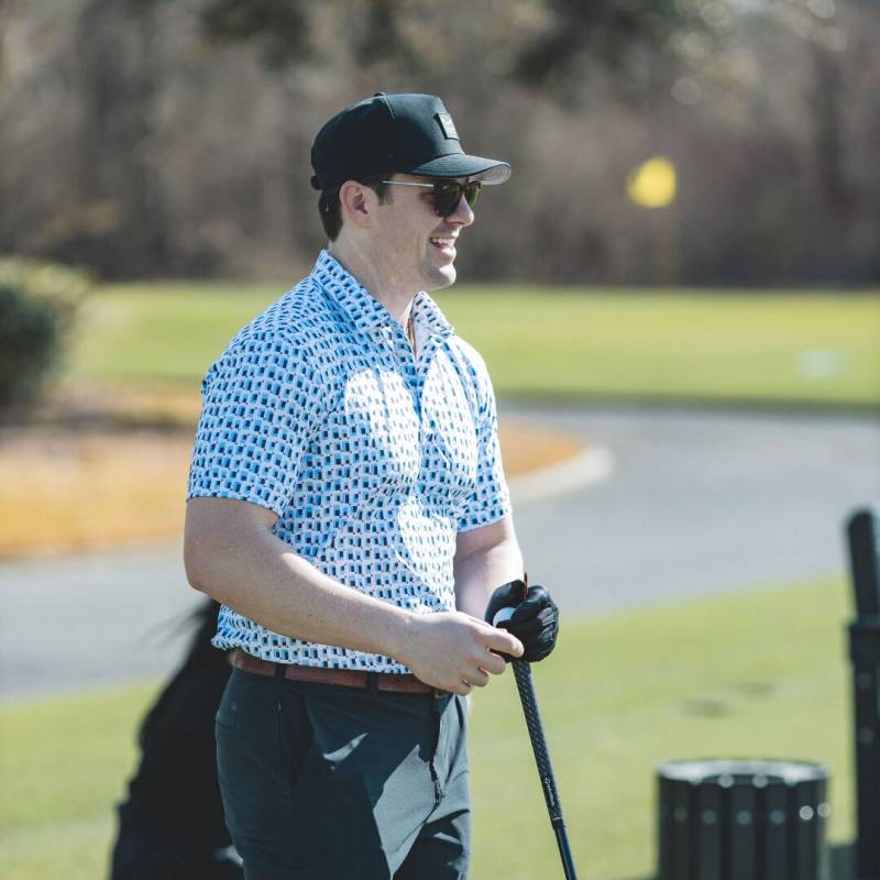 CGA Player at the green