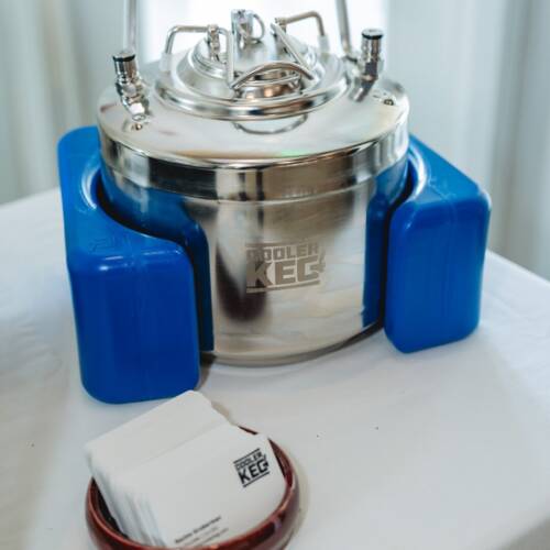 Kooler Keg at the pairing party for CGA