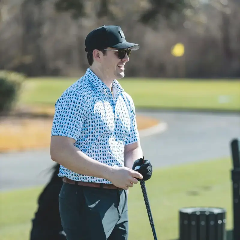 CGA Player at the green